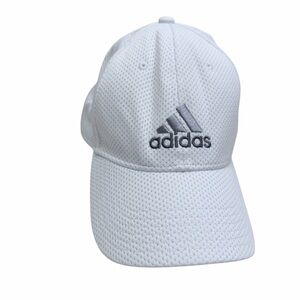 Adidas White Perforated mesh Cap